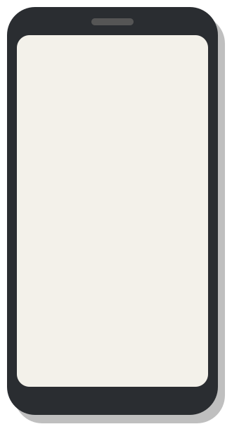 A phone showing the office team chat